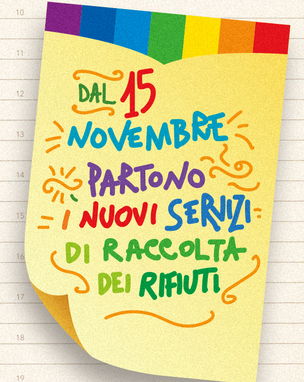 Nuovo servizio di raccolta rifiuti