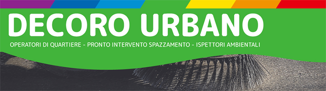 decoro urbano spazzamento